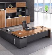 Image result for Modern Contemporary Executive Office Desk