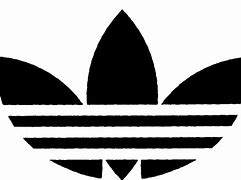Image result for Adidas Leaf Logo Black and White