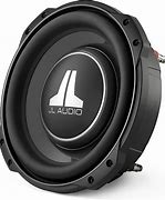 Image result for JL Audio 10TW3-D4 Shallow-Mount 10" Subwoofer With Dual 4-Ohm Voice Coils