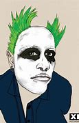 Image result for Keith Flint Green Hair