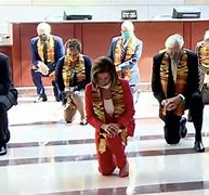 Image result for Nancy Pelosi and Staff Kneel