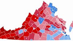 Image result for Virginia Election Map by County