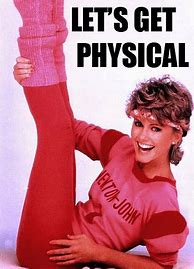 Image result for Olivia Newton John Let's Get Physical Outfit