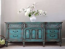 Image result for Turquoise Sideboard