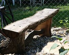 Image result for Rustic Log Benches Outdoor