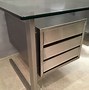 Image result for Desk with Stainless Steel Top