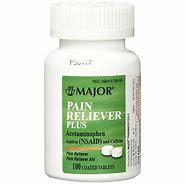 Image result for Pain-Reliever Tablets