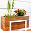 Image result for outdoor planter boxes