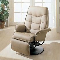 Image result for Leather Swivel Recliner