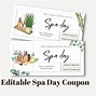 Image result for Spa Day Coupon
