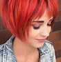 Image result for Red Wavy Bob Hairstyles