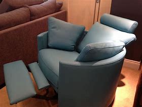Image result for Turquoise Swivel Recliner