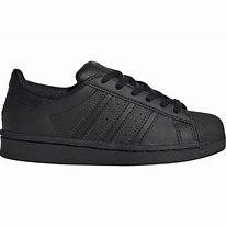 Image result for Adidas Black Leather Shoes