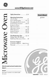 Image result for GE Microwave Repair Manual