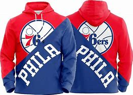 Image result for 76Ers Shoot around Hoodies