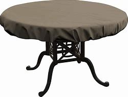 Image result for Round Picnic Table Covers