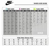 Image result for Nike Size