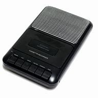 Image result for Onn. Cassette Recorder, Black
