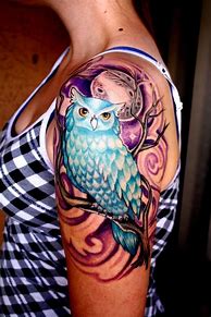 Image result for Owl Tattoos for Girls