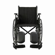 Image result for Medline Guardian K1 Wheelchair With Swing-Away Leg Rests,20" Wide Seat And Swing-Back Desk-Length Arms,Each,K1206N22S