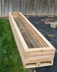 Image result for Cedar Planter Bed