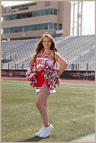 Image result for Middle School Cheerleader Individual Poses