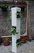Image result for Plastic Fence Planters