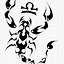 Image result for Scorpion Tattoo Stencils