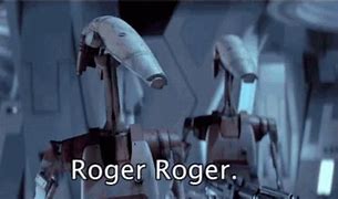 Image result for Roger Star Wars Droid Meme