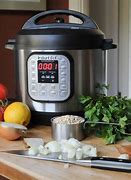 Image result for Instant Pot - 6 Quart Duo Plus 9-In-1 Electric Pressure Cooker - Silver - Silver