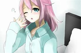 Image result for Anime Girl Waking Up