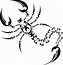 Image result for Tribal Scorpion Tattoo Clip Art