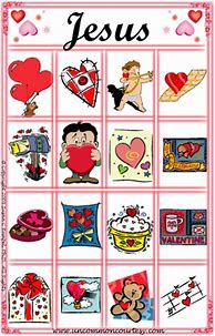Image result for Valentine's Christian Bingo