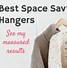 Image result for Black Space-Saving Hangers