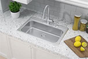 Image result for Single Bowl Kitchen Sink Designs