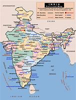 Image result for India Political Map with States