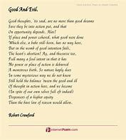 Image result for Good vs Evil Poems