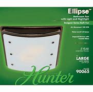 Image result for Hunter Ellipse Bathroom Fan - Imperial Bronze (90065)