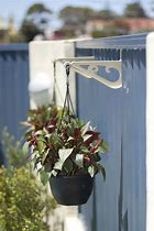 Image result for Vinyl Fence Hanging Planters