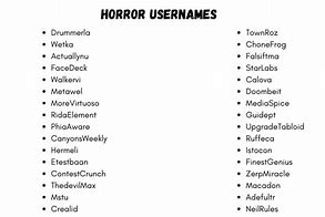 Image result for Creepy Aesthetic Usernames