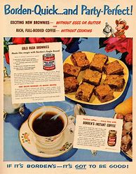 Image result for Vintage Art 1950s Ads