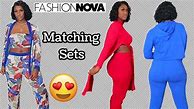 Image result for Fashion Nova Matching Sets