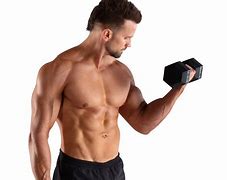 Image result for 20 LB Rubber Hex Dumbbell - Pair