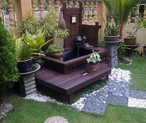 Image result for Landscaping around Fountains