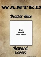 Image result for Empty FBI Wanted Poster