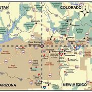 Image result for Colorado New Mexico Border Map
