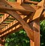 Image result for Backyard Discovery 12' X 10' Cedar Pergola - Brown