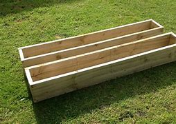 Image result for large wooden planters boxes