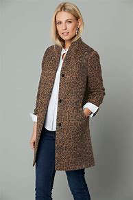 Image result for Leopard Print Coat with Hood