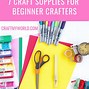 Image result for Crafting Supplies